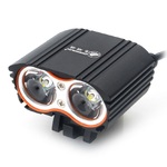 Фара светодиодная OEM ZHISHUNJIA 4.2V-8.4V XML T6 LED 1600lm 4-Mode White Bike Light - Black  (без а