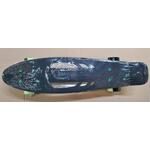 Скейтборд Tech Team пластиковый Shark 22 dark green TSL-405M