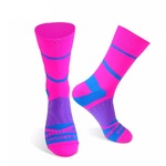 Носки велосипедные DAREVIE DVA013 blue/pink one size