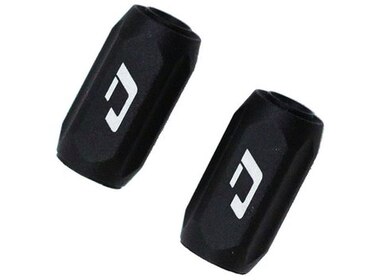 Наконечник рубашки с регулировкой Jagwire Pro Mini Inline Index Adjusters 4mm Black 2шт. (BSA062)