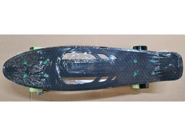 Скейтборд Tech Team пластиковый Shark 22 dark green TSL-405M