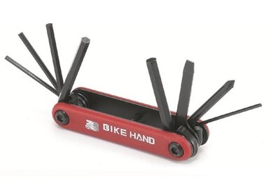 Шестигранник Bike Hand YС-270 складной (8 предм) в упаковке