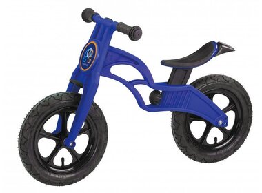 Беговел POPBIKE Flash с надувными колесами Blue