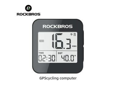 Велокомпьютер ROCKBROS G1 smart GPS, 8 функций