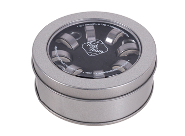Подшипники Tech Team ABEC-11ceramic skate (скоростные, циркониевое напыление,  8 шт.)