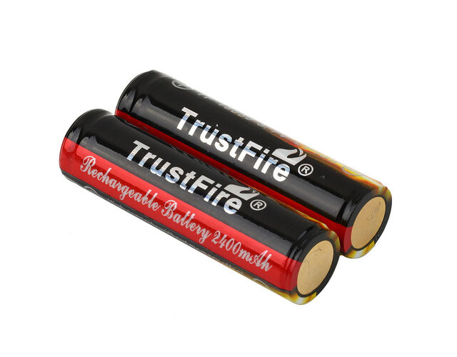 Литиевый аккумулятор TRUSTFIRE 3,7 Вольт. Арт. 18650 PCB 2400 mAh