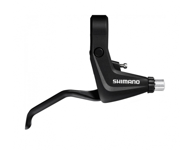 Торм. ручка Shimano Alivio, T4000, лев, цв. черн., v-br под 2 пал.