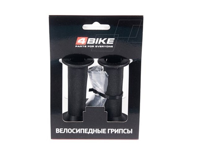 Грипсы 4BIKE 90мм с закрытым торцом детские