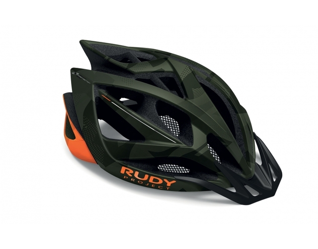 Шлем Rudy Project AIRSTORM MTB OLIVE GREEN - ORANGE Camo Matt L