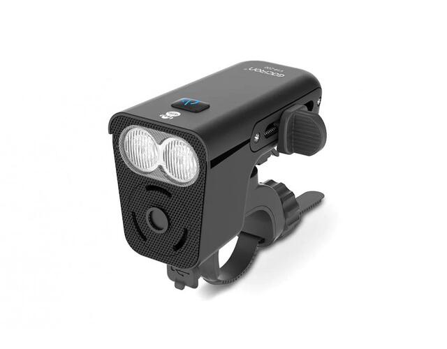 Фара велосипедная GACIRON V18-200 с электрическим звуковым сигналом (200Lumen)