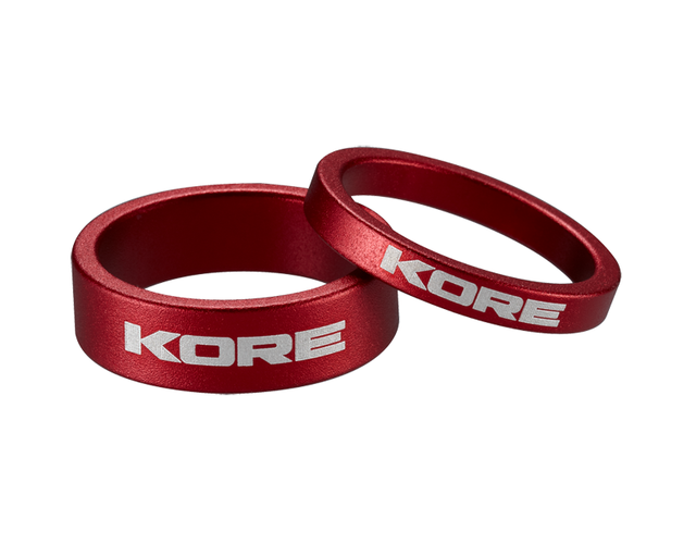 Кольцо рулевой колонки Kore 10 мм Alu Red (KSP00110RAT)