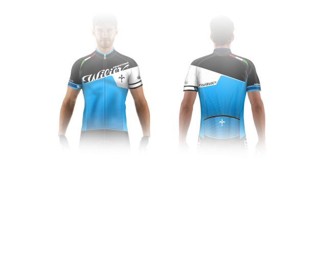 Майка кор.рукав Wilier FLASH BLUE