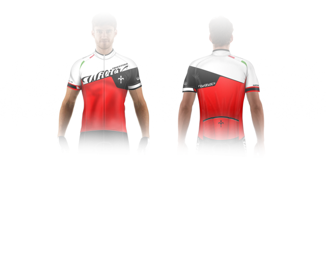 Майка кор.рукав Wilier FLASH RED