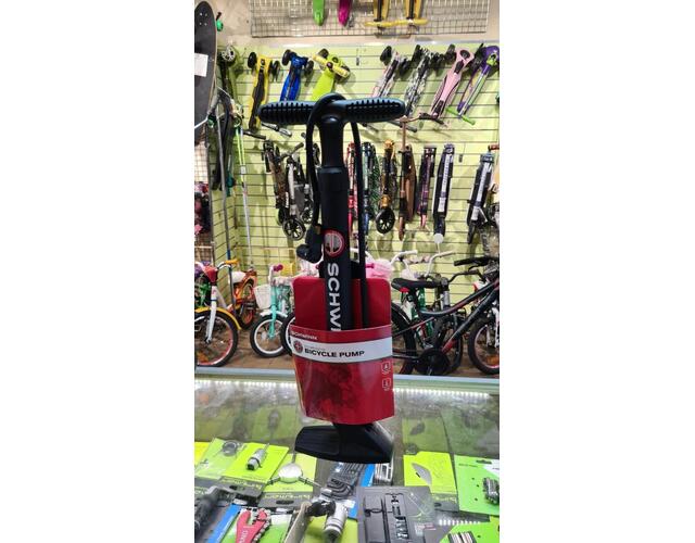 Насос SCHWINN Basic Floor Pump Насос напольный пластиковый