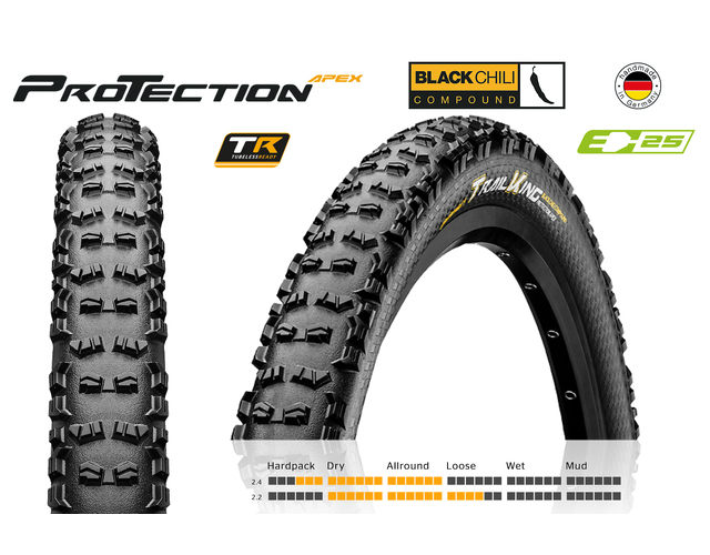 Пок.27.5x2.6" Cont.Trail King ProTection Apex foldable (01013820000)