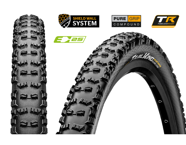 Покрышка 27.5x2.0"  Continental Race King Performance 3/180Tpi 660гр. (01501590000)