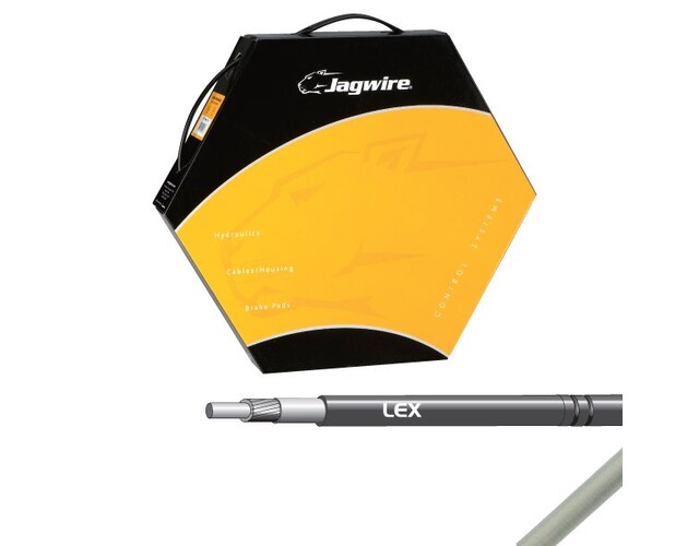 Рубашка переключения Jagwire Shift Housing 4 мм LEX Ice Gray [50] (90A9769-1)