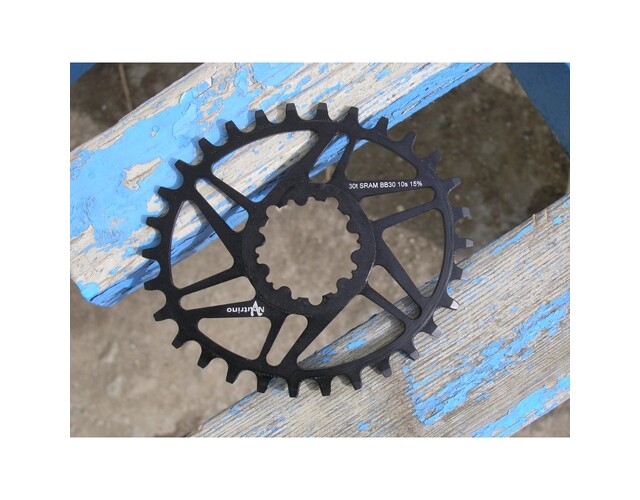 Звезда Neutrino SRAM BB30 овальная 10sp 34T black