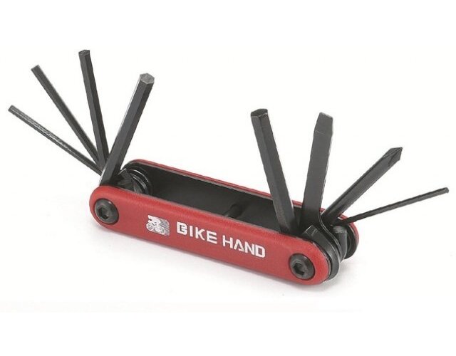 Шестигранник Bike Hand YС-270 складной (8 предм) в упаковке
