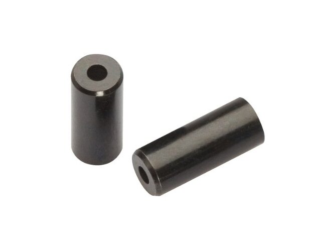 Наконечник рубашки Jagwire End Cap Open 4 мм Brass Black (50) (BOT115-4H)