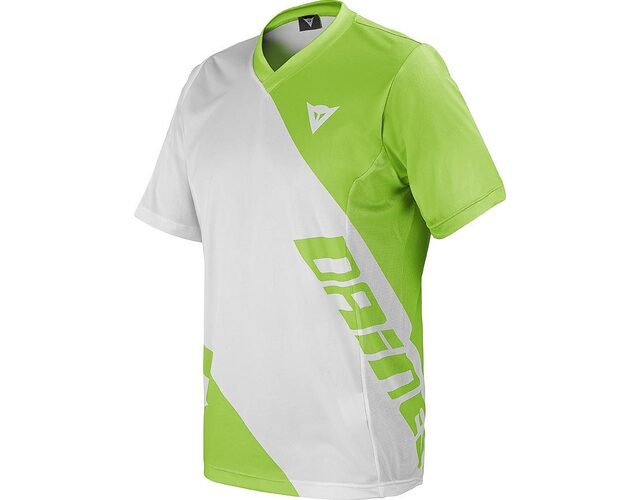 Майка кор.рукав Dainese DH BASANITE (M, Бело-зелёный)