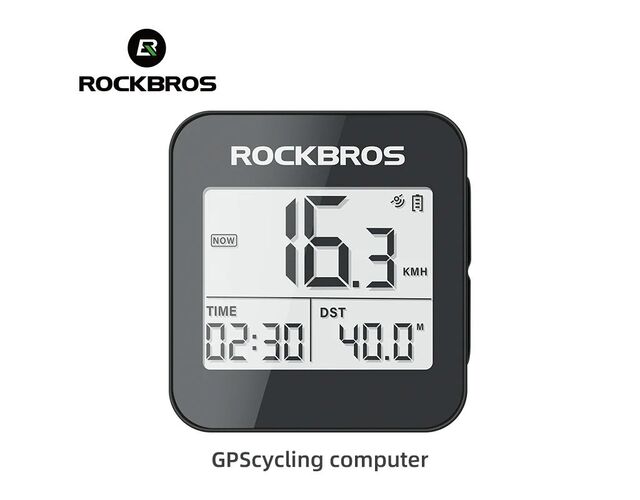 Велокомпьютер ROCKBROS G1 smart GPS, 8 функций