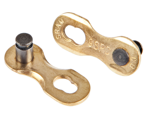 Замок цепи SRAM PowerLink Gold 9ск 1 PCS (72.2740.200.751)