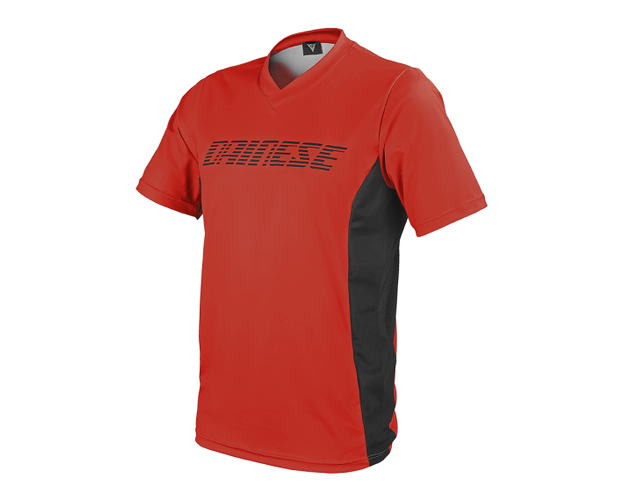 Майка кор.рукав Dainese DRIFTER All mountain (L, Красно-черный)