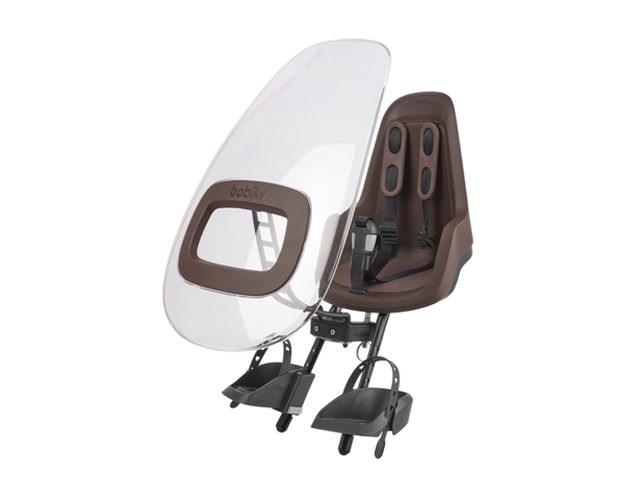 Ветровое стекло BOBIKE для велокресла One Mini (цвет Coffee Brown)