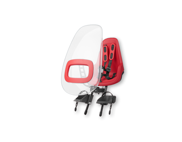 Ветровое стекло BOBIKE для велокресла One Mini (цвет strawberry red)