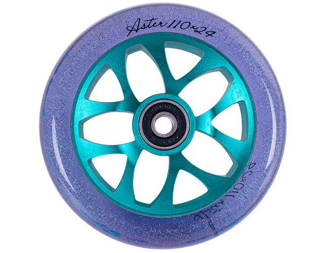 Колесо Tech Team для самоката X-Treme 110*24мм,  Aster, purple