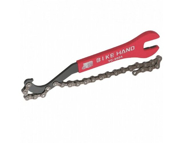 Ключ универсальный Bike Hand YC-502A с хлыстом для кассеты