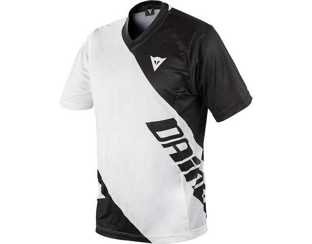 Майка кор.рукав Dainese DH BASANITE (M, Бело-черный)