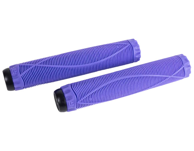 Грипсы 2шт с барендами Fish 170mm, Purple, на трюковой самокат 294354