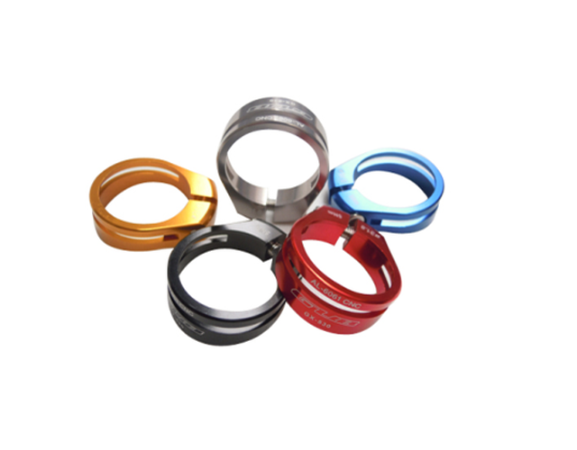 Зажим подседельного штыряGUB 530 Seat Clamp 31.8mm  (черные, красные, синие, желтые, серые)