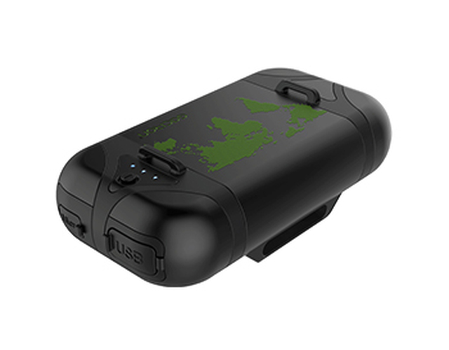 Powerbank GACIRON USB 6700 mAh на вынос (с крепежем для смартфона)