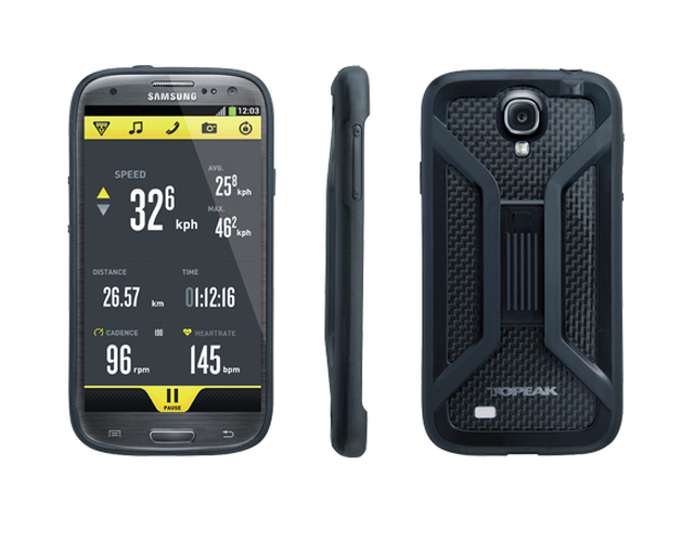TOPEAK RideCase W/RideCase Mount Compatible W/Samsung Galaxy S4 кейс с креплением на руль (B, black)