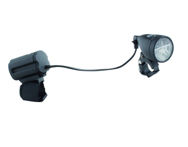 Фара M-Wave Apollon 1.3  3watt 3 функц., с наруж.батар.блоком