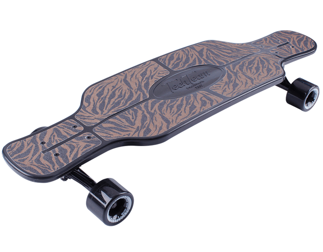 Скейтборд Tech team пластиковый Safari 31 brown TSL-408