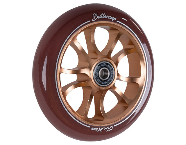 Колесо Tech Team для самоката X-Treme 120*24мм, Buttercup, brown